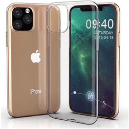 Mobigear Ultra Thin Durchsichtig iPhone 11 Pro Max Hülle Flexibles TPU Backcover - Transparent