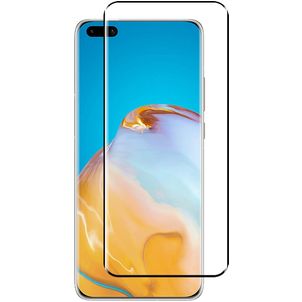 Mobigear Premium Huawei P40 Pro Plus Panzerglas Gehärtetes Glas Displayschutz - Hüllenfreundlich - Schwarz
