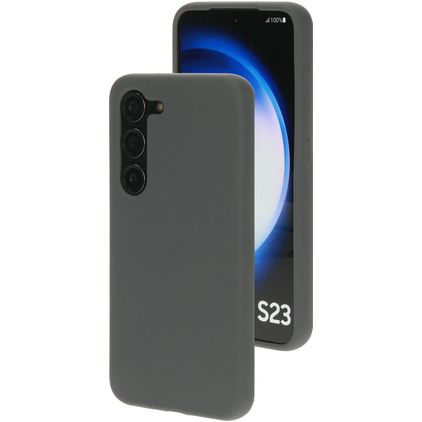 Mobiparts Samsung Galaxy S23 Silikon Hülle Backcover - Urban Grey
