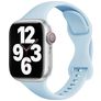Mobigear Sport Slim Silikon Apple Watch Armband Drückerschließe - 49/46/45/44 mm - Babyblau