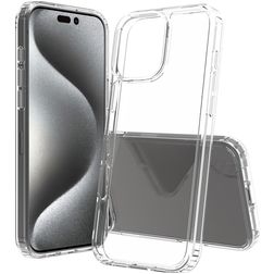 Mobigear Crystal Transparent iPhone 16 Pro Max Hardcase Backcover - Transparent