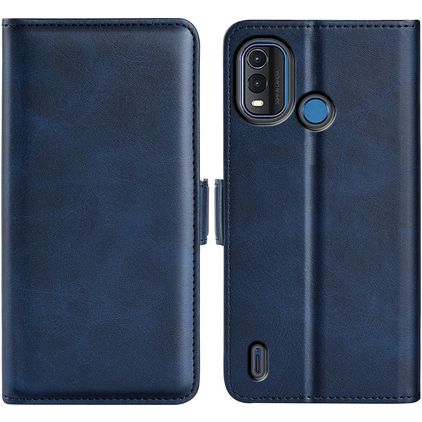 Mobigear Slim Magnet Nokia G11 Plus Hülle Klapphülle Geldbörse - Dunkelblau