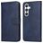 Mobigear Wallet Samsung Galaxy S24 Plus Hülle Klapphülle Geldbörse - Blau
