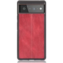 Mobigear Stitch Google Pixel 6 Pro Hülle Backcover - Rot