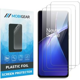 Mobigear OnePlus Nord CE 4 Lite Displayschutz Schutzfolie - Hüllenfreundlich (3er Pack)