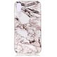 Mobigear Marble iPhone XS Max Hülle Flexibles TPU Backcover - Weiß