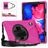 Mobigear SureGrip XGuard Lenovo Tab P11 Gen 1 Hülle Kunststoff,Silikon Backcover + Schulterträger + Ständer - Pink