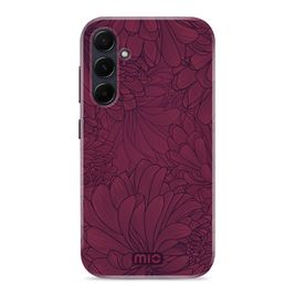 MIO Samsung Galaxy A55 MagSafe Hülle Hardcase Backcover - Berry Blooms