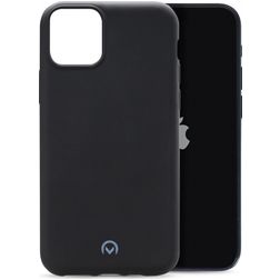 Mobilize Rubber Gelly iPhone 12 Mini Hülle Flexibles TPU Backcover - Matt Black
