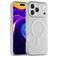 Mobigear Shockproof iPhone 17 Pro Max MagSafe Hülle Hardcase Backcover - Weiß