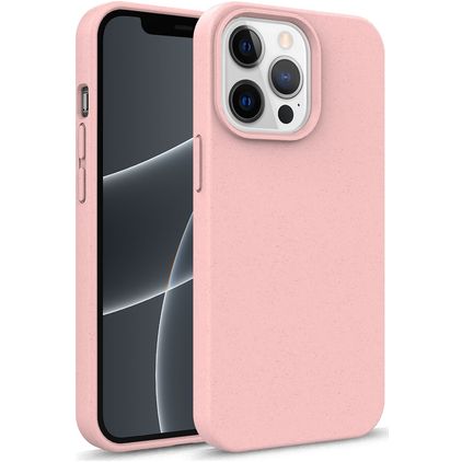 Mobigear Bio iPhone 13 Pro Hülle Umweltfreundliches Backcover - Pink
