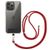 Mobigear Lanyard Universal-Handykette einstellbar - Rot
