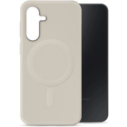 My Style Protective Flex Samsung Galaxy S25 FE MagSafe Hülle Flexibles TPU Backcover - Antique White