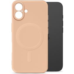 My Style Protective Flex iPhone 16 Plus MagSafe Hülle Flexibles TPU Backcover - Soft Pink