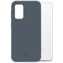 Mobilize Rubber Gelly Samsung Galaxy A32 5G Hülle Flexibles TPU Backcover - Matt Blue