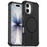 Mobigear Airbag Shockproof iPhone 17 MagSafe Hülle Hardcase Backcover Stoßfest - Schwarz