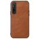 Mobigear Excellent Sony Xperia 1 V Hülle Hardcase Backcover - Braun