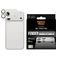 PanzerGlass FENDER iPhone 17 Pro Max Aluminium Kameraschutz - Hüllenfreundlich - Silber