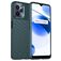 Mobigear Groove Realme C35 Hülle Flexibles TPU Backcover - Grün