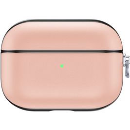 Valenta Snap Apple AirPods Pro 1 Hülle Echtes Leder - Pink