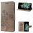 Mobigear Butterfly OnePlus 10T Klapphülle Portemonnaie - Grau