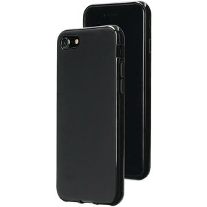 Mobiparts Classic iPhone SE (2022) Hülle Flexibles TPU Backcover - Matt Black