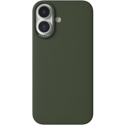 Nudient Thin Precise iPhone 16 MagSafe Hülle Hardcase Backcover - Pine Green