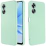 Mobigear Rubber Touch OPPO A17 Silikon Hülle Backcover - Grün