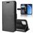 Mobigear Wallet iPhone 11 Hülle Klapphülle Geldbörse - Schwarz