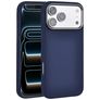 Valenta Silk iPhone 18 Pro Max Silikon MagSafe Backcover Shockproof - Dunkelblau