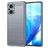 Mobigear Brushed Slim OPPO Reno 7 Lite Hülle Flexibles TPU Backcover - Grau