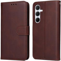 Mobigear Wallet Samsung Galaxy A56 Hülle Klapphülle Geldbörse - Braun