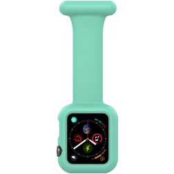Mobigear Clip Case Schwesternuhr Apple Watch Armband Pin-Verschluss - 46/45/44 mm - Mintgrün