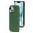 Mobiparts iPhone 15 Silikon Hülle Backcover - Forest Green