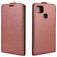 Mobigear Xiaomi Redmi 9C Hülle Flipcase - Braun