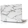 Mobigear Marble MacBook Pro 13 Zoll (2008-2012) Hardcase Hülle MacBook Case - Weiß - Model A1278