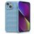 Mobigear Bumpy iPhone 14 Hülle Flexibles TPU Backcover - Blau