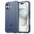 Mobigear Rugged Shield iPhone 16 Hülle Flexibles TPU Backcover Stoßfest - Blau