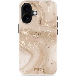 MIO iPhone 16 MagSafe Hardcase Backcover - Gold Marble
