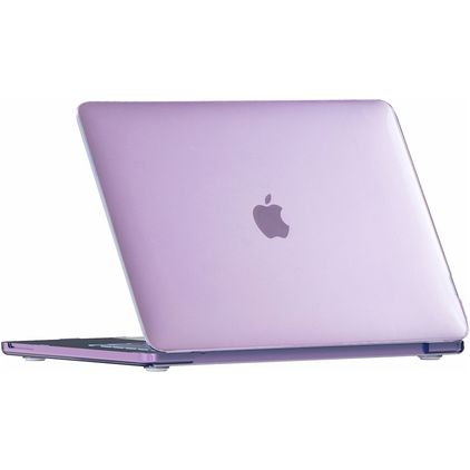 Mobigear Crystal Case MacBook Neo 13 Zoll (2026) Hardcase Hülle MacBook Case - Lila - Model A3404