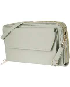 Antonio Fonzo Crossbody Clutch Handytasche - Large - Grün