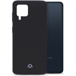 Mobilize Rubber Gelly Samsung Galaxy M22 Hülle Flexibles TPU Backcover - Matt Black