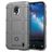 Mobigear Rugged Shield Nokia 2.2 Hülle Flexibles TPU Backcover Stoßfest - Grau