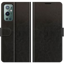 Mobigear Wallet OnePlus 9 Pro Hülle Klapphülle Geldbörse - Schwarz