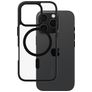 CARE by PanzerGlass Flagship iPhone 16 Pro MagSafe Hülle Hardcase Backcover - Transparent / Schwarz
