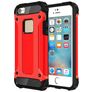 Mobigear Outdoor iPhone SE (2016) Hülle Hardcase Backcover Stoßfest - Rot