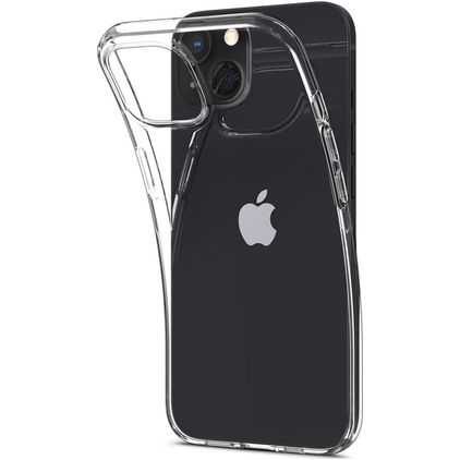 Mobigear Basics Durchsichtig iPhone 13 Hülle Flexibles TPU Backcover - Transparent