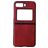 Mobigear Excellent Motorola Razr (2022) Hülle Hardcase Backcover - Weinrot