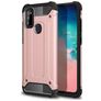 Mobigear Outdoor Samsung Galaxy M51 Hülle Hardcase Backcover Stoßfest - Roségold