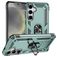 Mobigear Armor ring Samsung Galaxy S25 Plus Hülle Hardcase Backcover Stoßfest mit Ringhalter - Grün